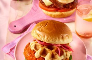 You burger believe it! £2 supermarket Chicken & Waffle burger available at Asda