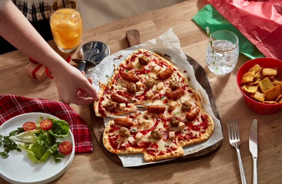Asda launches tree-licious festive-shaped pizza to get shoppers into the festive spirit