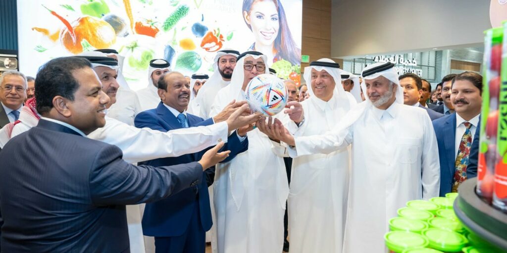 Prior to the FIFA World Cup Qatar 2022, the LuLu group opens a new hypermarket. Prior to the FIFA World Cup Qatar 2022, the LuLu group opens a new hypermarket.