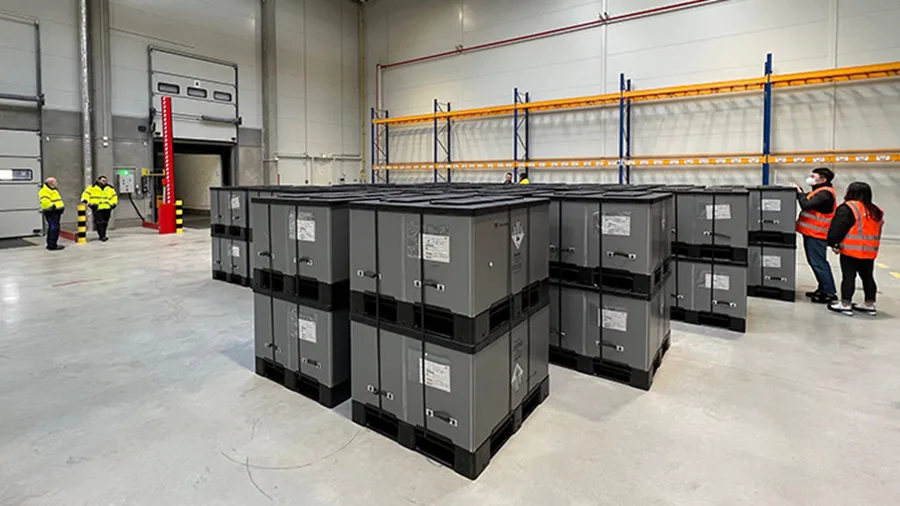 Maersk develops a dedicated facility for batteries for electric vehicles.