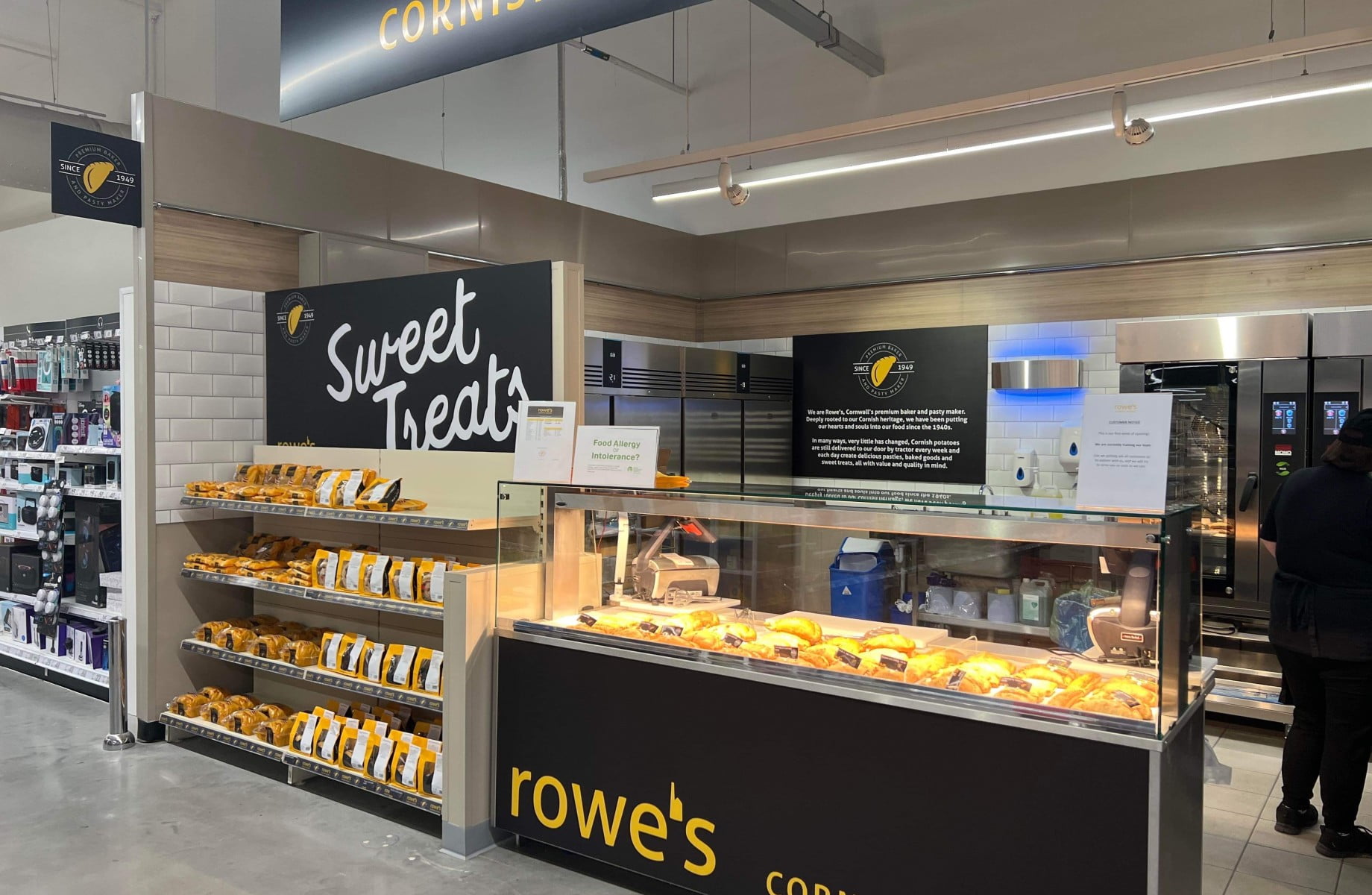 Asda introduces seven brand-new Rowe's concessions in stores in the southwest