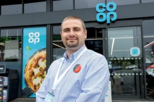 Co-op Store Manager, Adam Parfitt